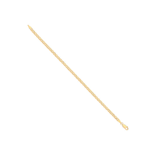 14ct Yellow Gold Flat Anchor 3.5mm Chain | Maison D'amour Luxury Fine Jewellery Collection Online