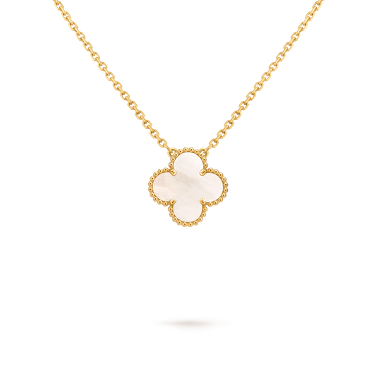 Van Cleef & Arpels Alhambra Pendant – Mother-of-Pearl, 18K Yellow Gold (Pre-Owned)