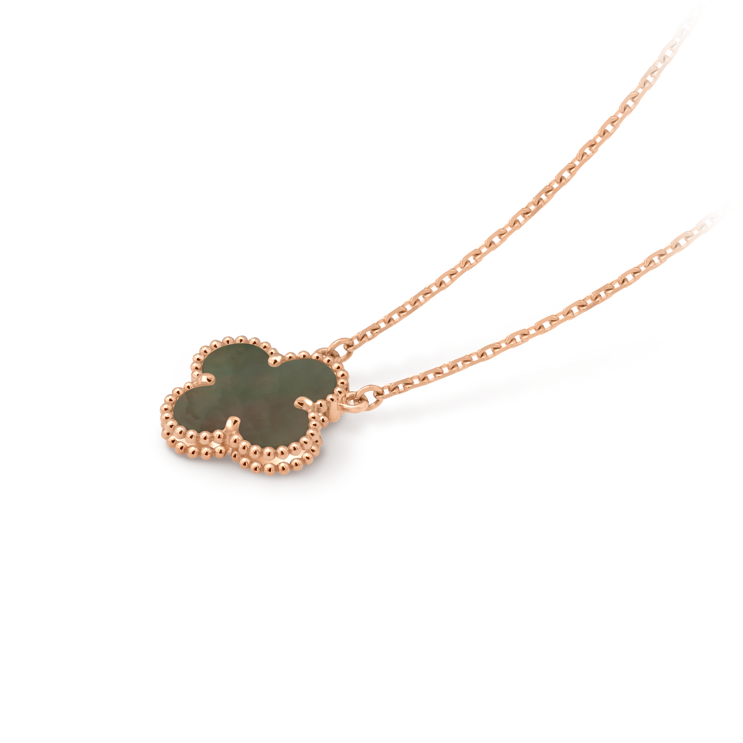 Van Cleef & Arpels Sweet Alhambra Pendant – Mother-of-Pearl, 18K Rose Gold (Pre-Owned)