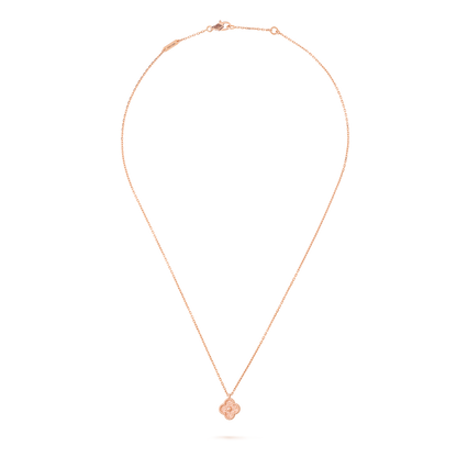 Van Cleef & Arpels Sweet Alhambra Pendant – 18K Rose Gold (Pre-Owned)