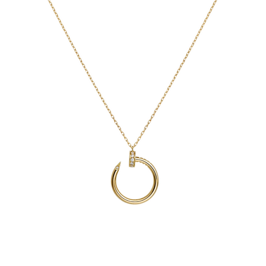Cartier Juste Un Clou Diamond Tip Pendant – 18ct Yellow Gold | Maison D'amour Luxury Fine Jewellery Collection Online