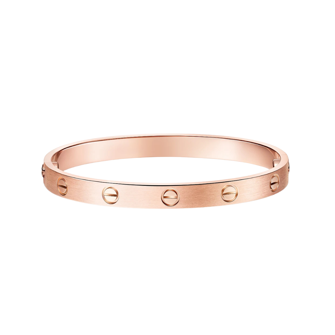 Cartier Love Bracelet Brushed 18K Gold