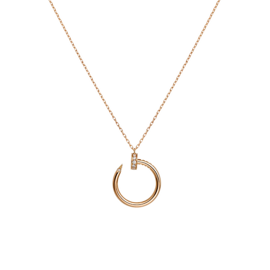 Cartier Juste Un Clou Diamond Tip Pendant – 18ct Rose Gold | Maison D'amour Luxury Fine Jewellery Collection Online