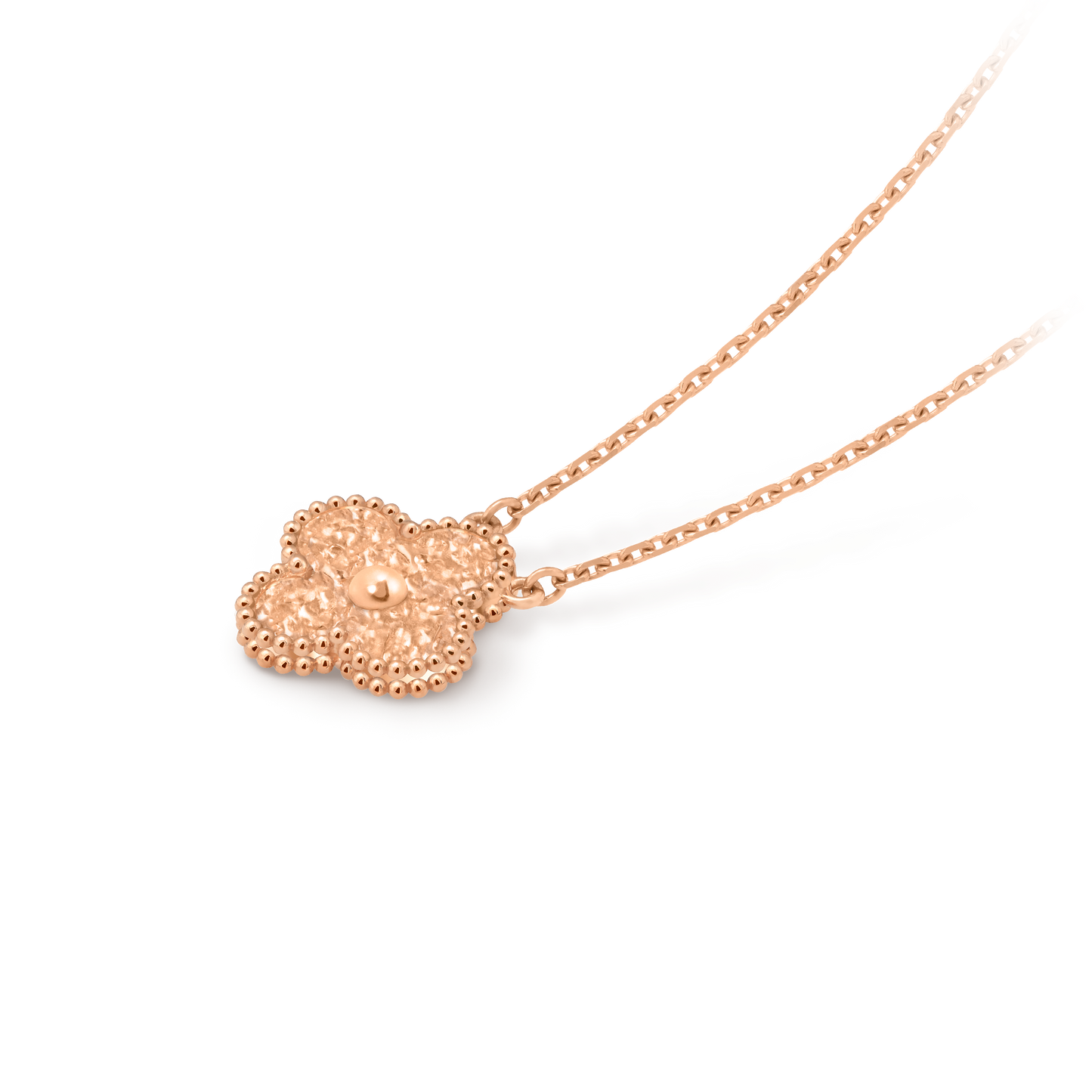 Van Cleef & Arpels Sweet Alhambra Pendant – 18K Rose Gold (Pre-Owned)