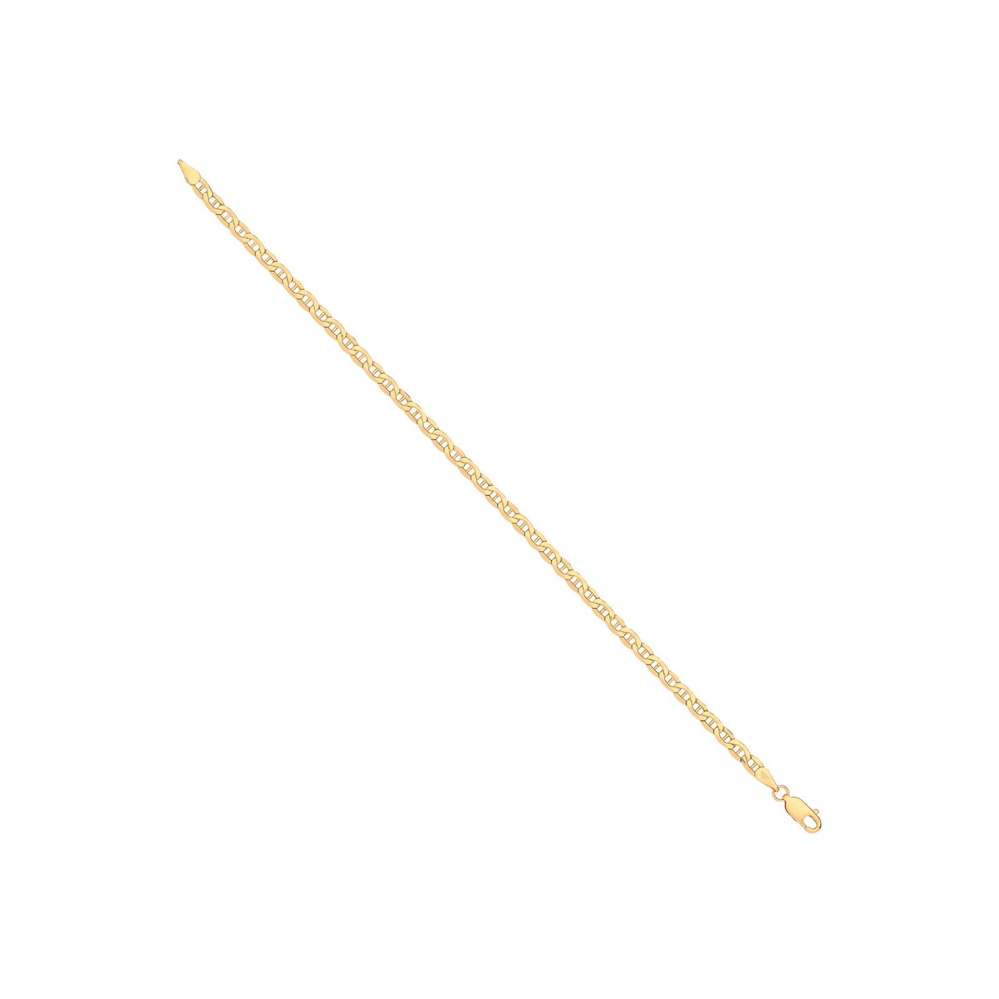 14ct Yellow Gold Flat Anchor 3.5mm Chain | Maison D'amour Luxury Fine Jewellery Collection Online