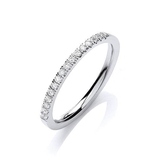 18ct White Gold 0.12ct Ring - No Certificate | Maison D'amour Luxury Fine Jewellery Collection Online