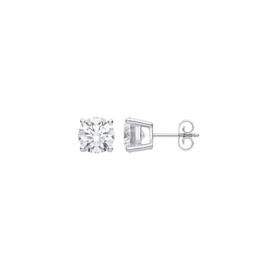 18ct 1.00ctw Lab Grown Diamond Earrings Igi Certified | Maison D'amour Luxury Fine Jewellery Collection Online