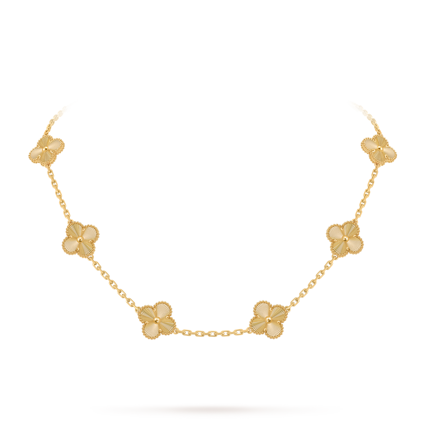Van Cleef & Arpels Alhambra necklace 10 motifs, 18K Yellow Gold (Pre-Owned)
